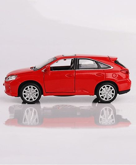 Emob Die Cast Pull Back Lexus Car with Opening Doors - Red