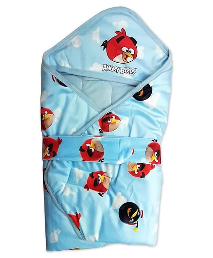 Angry Birds Hooded Wrapper - Blue