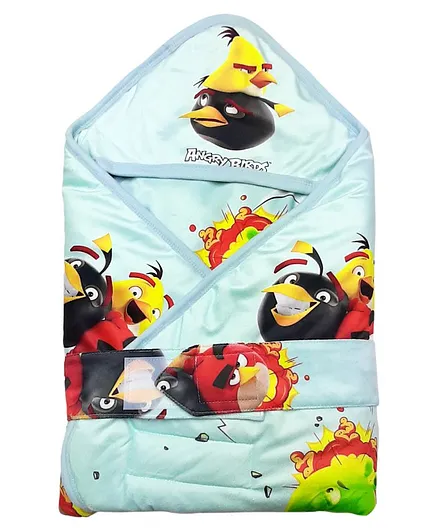Angry Birds Hooded Wrapper - Green