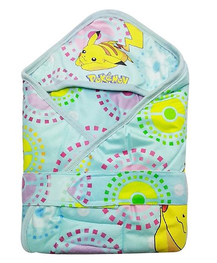 Pokemon Hooded Wrapper - Green