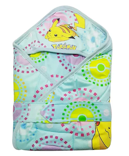 Pokemon Hooded Wrapper - Green