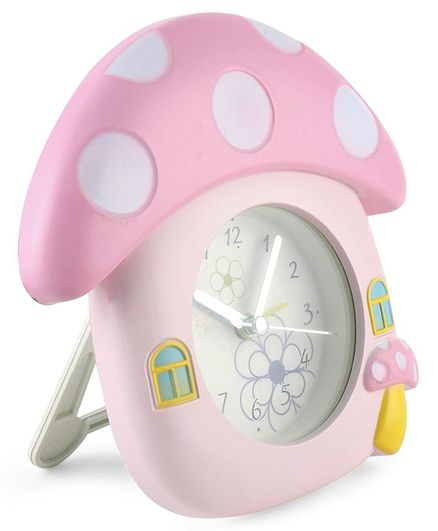 House Shape Alarm Clock - Pink