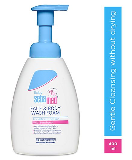 Sebamed Face & Body Foam Wash White - 400 ml