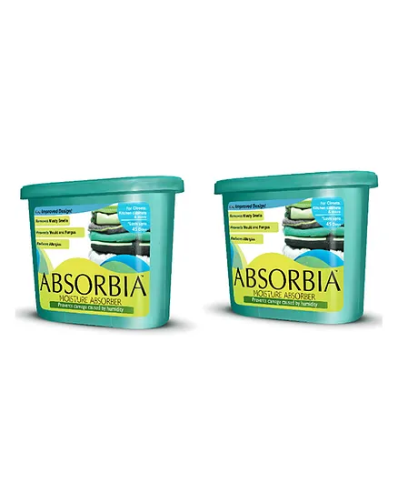 Absorbia Moisture Absorber Classic Value Pack of 2 - 300 g Each