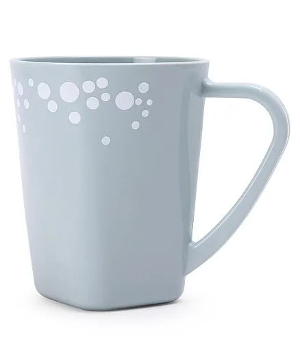 Printed Polypropylene Mug With Handle Grey - 430 ml