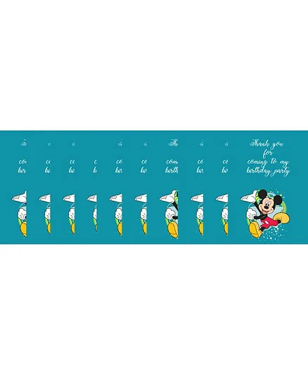 Funcart Mickey Mouse Thank You Cards Blue - Pack of 10