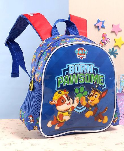 Paw Patrol School Bag Blue - 10 Inches