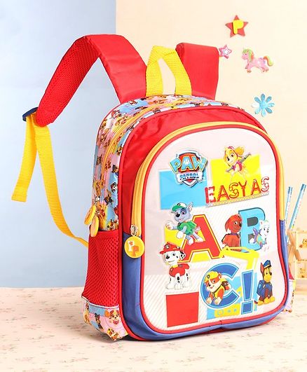 Paw Patrol School Bag Red - 12 Inches