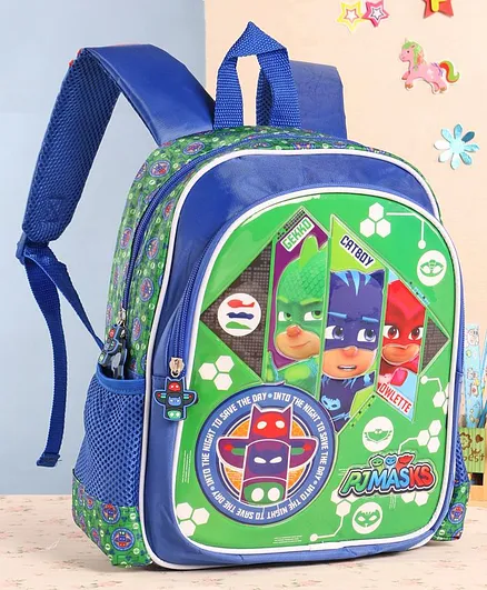 PJ Masks School Bag Blue - 12 Inches