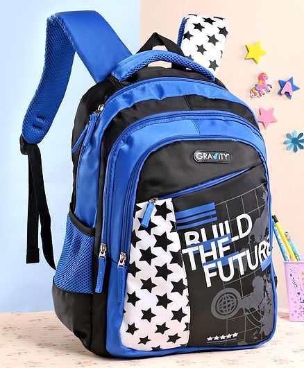 Gravity Build The Future School Bag Blue - 17 Inches