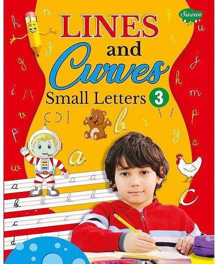Sawan Lines & Curves Small Letters Book 3 - English