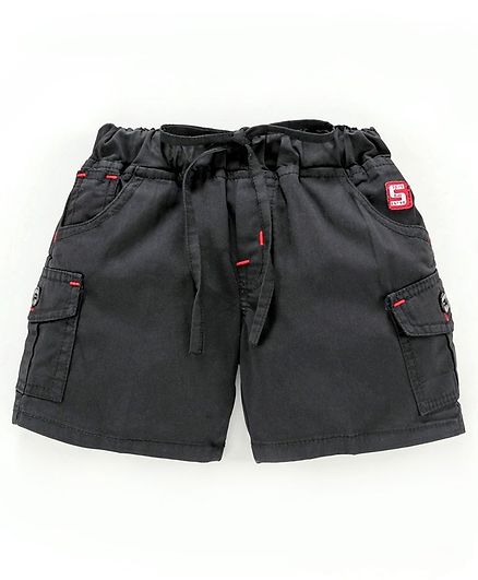 Spicy Kids Solid Shorts - Black