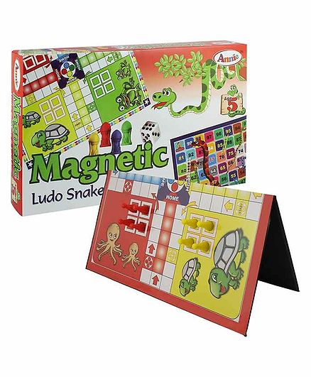 Annie Magnetic Ludo Snakes And Ladder
