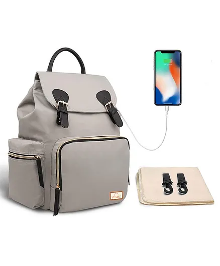 Vismintrend Diaper Backpack - Grey