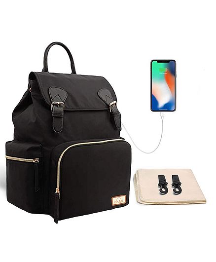 Vismintrend Diaper Backpack - Black