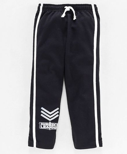 Eteenz Full Length Track Pant Justice League Print - Navy Blue