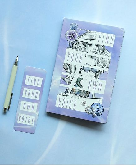 Doodle Disney Princess Ariel Diary Blue - 160 Pages