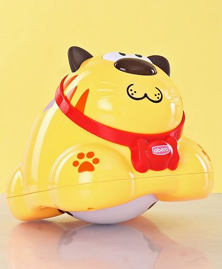 Push & Go Toy With Sliding Ball -Yellow