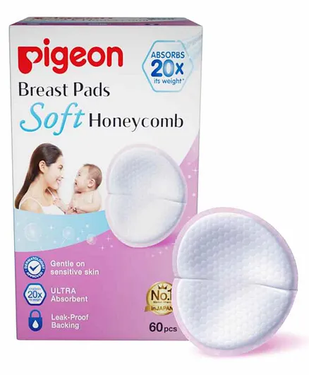 Pigeon Breast Pads White - 60 Pieces