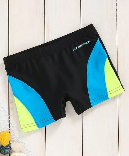 Lobster Swimming Trunk - Navy Blue Green
