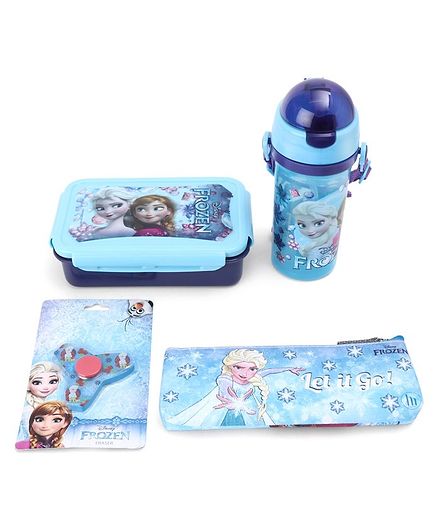 Disney Frozen School Kit Blue - Pack of 4