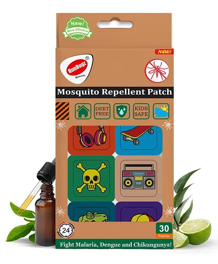 Runbugz Mosquito Repellent Patches - 30 Patches