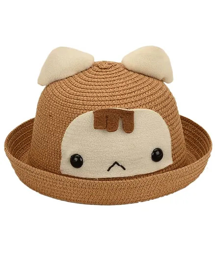 Tiekart Face Patch Hat - Brown