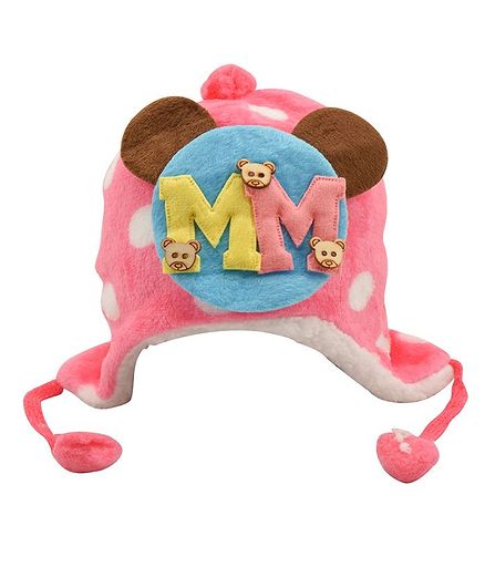 Tiekart Letter M Cap - Pink