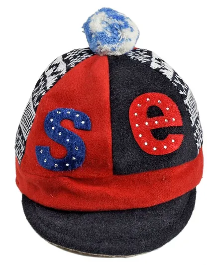 Tiekart Letter S E Patch Funky Cap - Dark Blue