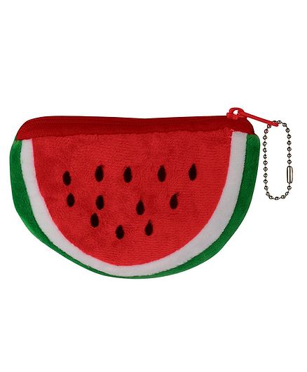 Daizy Watermelon Shape Pouch - Red
