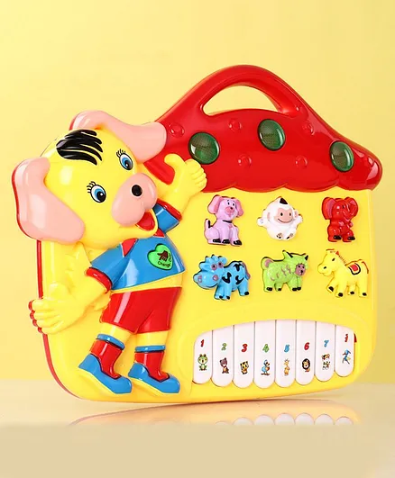 Musical Piano Toy - Yellow