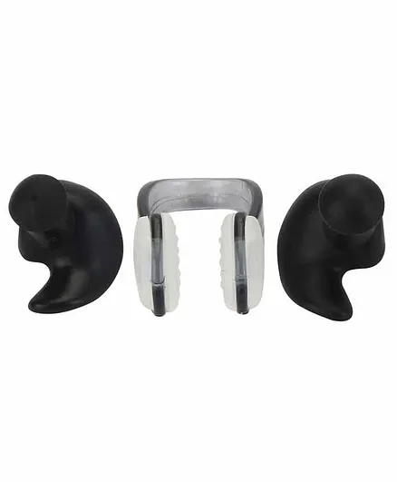 PASSION PETALS Silicone Ear And Nose Plugs With Storage Box - Black