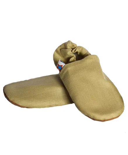 Skips Solid Booties - Brown