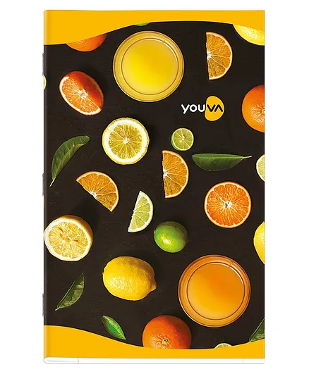 Youva Soft Bound Single Line Long Book Pack of 12 - 68 Pages Each