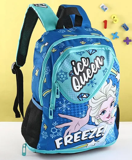 Disney Frozen Elsa School Bag Blue - 17 Inches