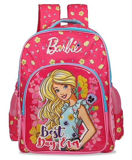 Barbie School Bag Pink - 18 Inches