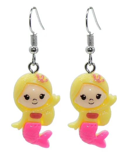 TMW Kids Mermaid Earrings - Pink