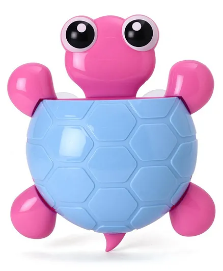 Tortoise Shaped Toothbrush Holder - Blue Pink