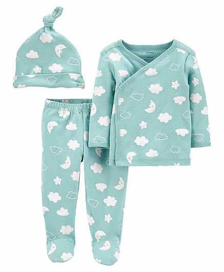 Carter's 3-Piece Take-Me-Home Set - Blue