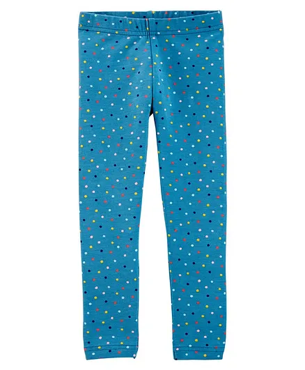 Carter's Polka Dot Leggings - Blue