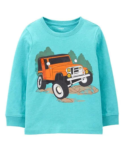 Carter's Trucker Heather T-Shirt - Blue