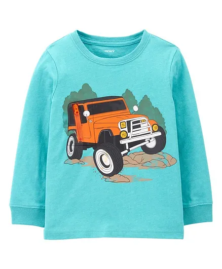 Carter's Trucker Heather T-Shirt - Blue