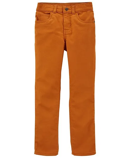 Carter's 5-Pocket Stretch Pants - Tan Brown