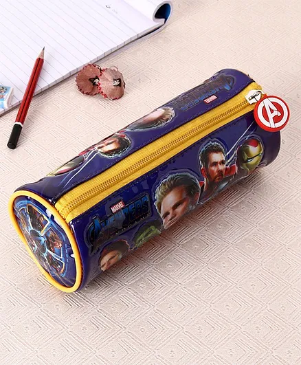 Marvel Avengers Pencil Pouch - Blue Yellow