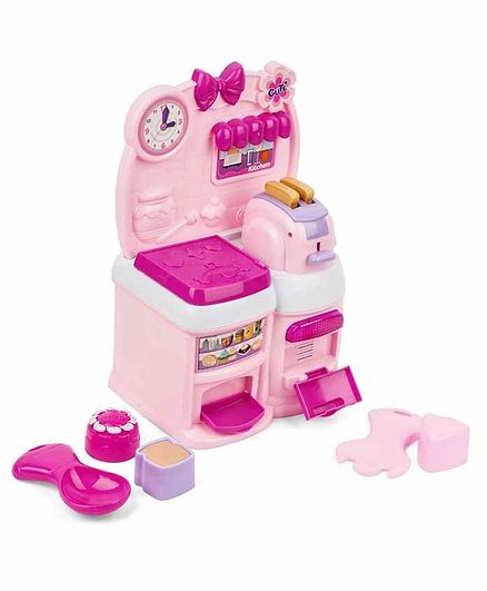 Playhood Kitchen Set with Lights & Music - Pink