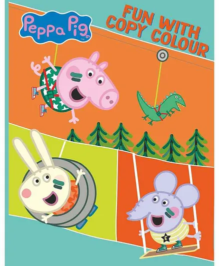 Peppa Pig: Fun With Copy Colouring Book - English