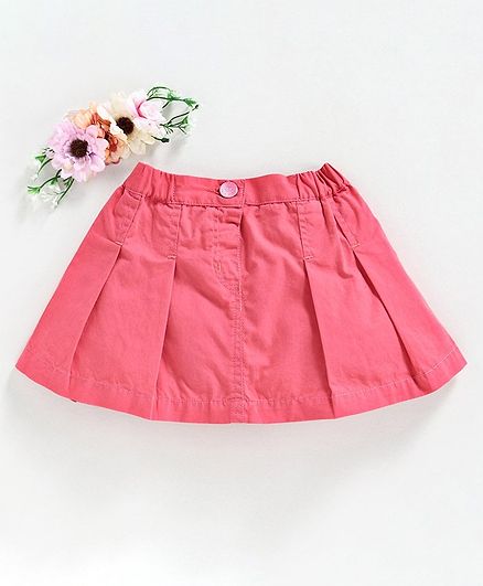 Olio Kids Pleated Skirt - Pink