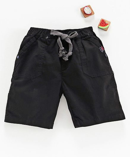 Olio Kids Shorts with Drawstring - Black