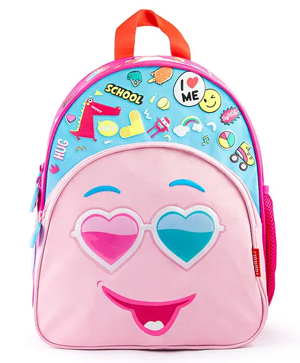 Rabitat Smash School Bag Pink Blue - 13.3 Inches