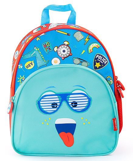 Rabitat Smash School Bag Blue Sea Green - 13.3 Inches